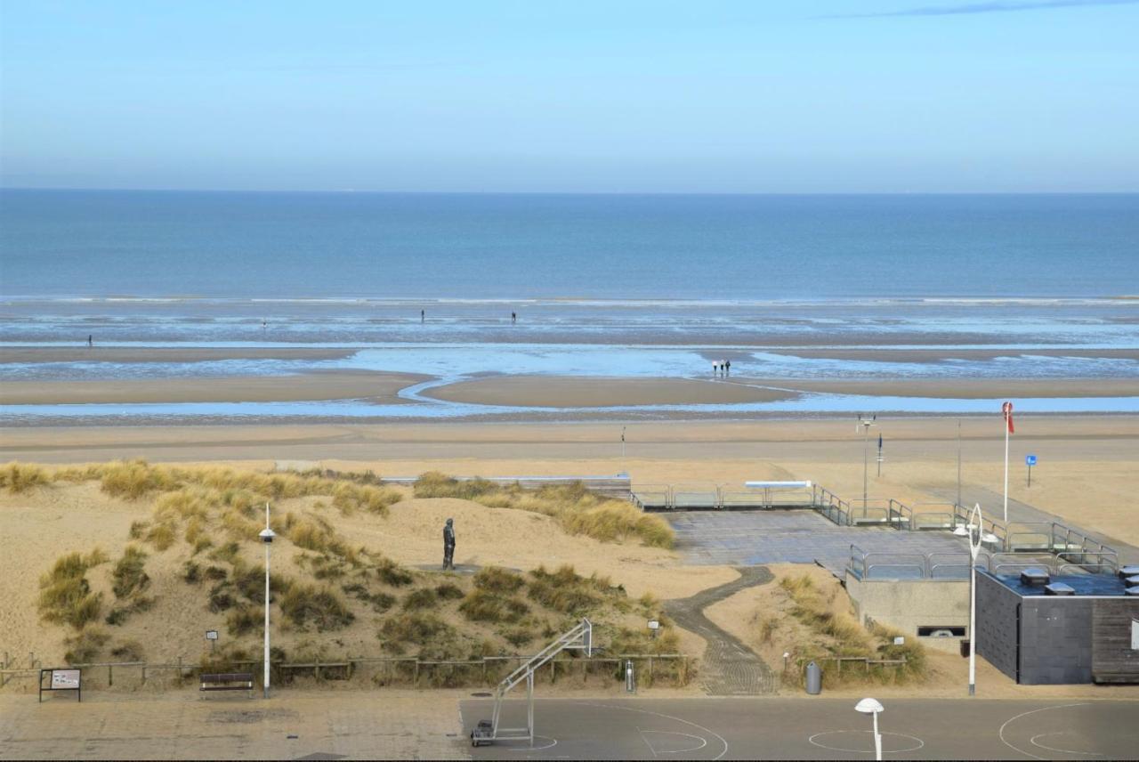 Ferienwohnung Sea View Penthouse De Panne Exterior foto