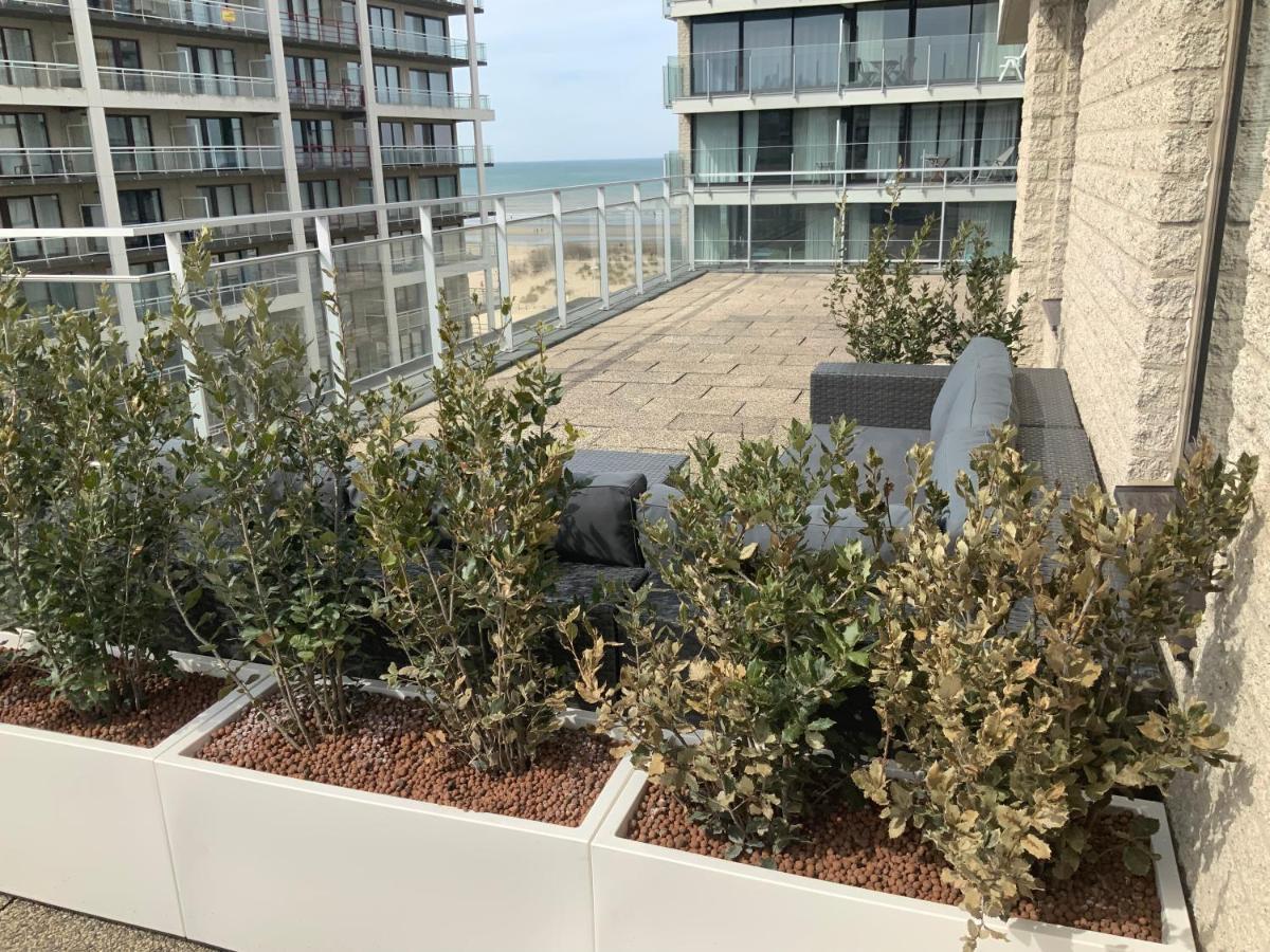 Ferienwohnung Sea View Penthouse De Panne Exterior foto