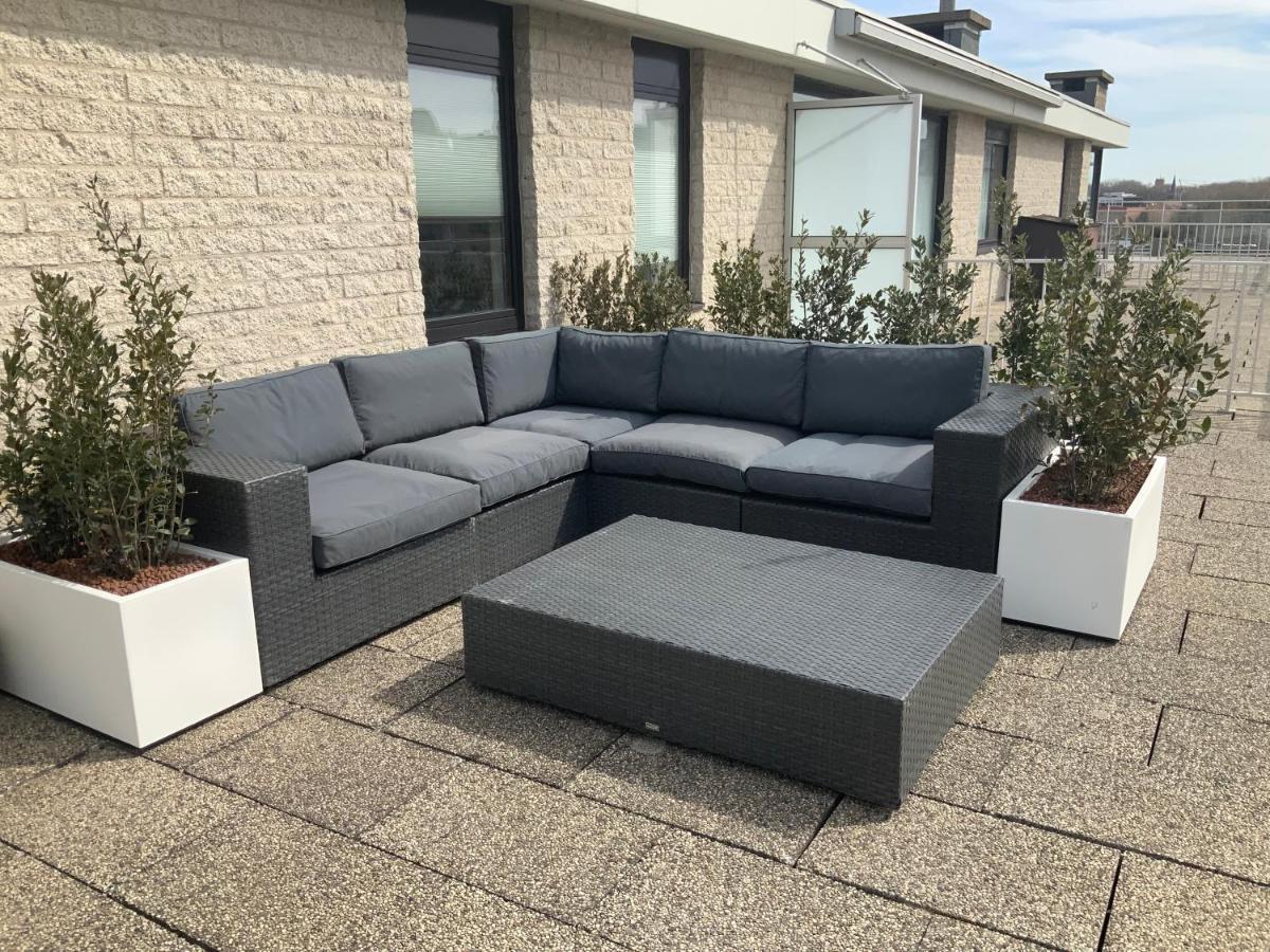 Ferienwohnung Sea View Penthouse De Panne Exterior foto